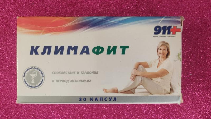 Климафит 911 — фото из отзыва «Негормональный препарат который помогает» (3 из 3)