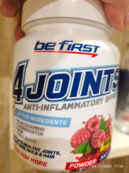Be First 4joints Hyper Flex Powder 310 гр — фото из отзыва «Состав и качество радует»