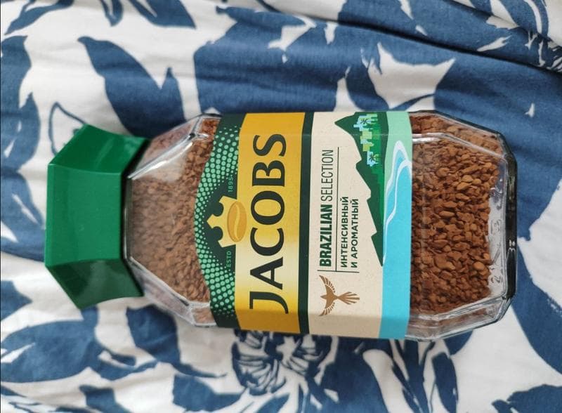 Растворимый кофе Jacobs Brazilian Selection — фото из отзыва «Гостеприимной хозяйке на заметку»