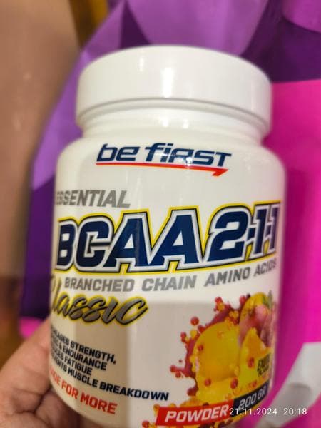 Be First BCAA 2:1:1 VEGAN instantized powder 200 г — фото из отзыва «Купил на пробу баночку»