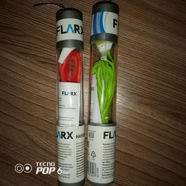 Наушники Flarx YW015 — фото из отзыва «Качество звучания плохое» (1 из 10)