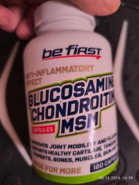 Glucosamine+Chondroitin+MSM Be First — фото из отзыва «Буду брать еще!»