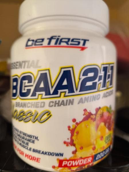 Be First BCAA 2:1:1 VEGAN instantized powder 200 г — фото из отзыва «Чувствую себя намного лучше после тренировки»