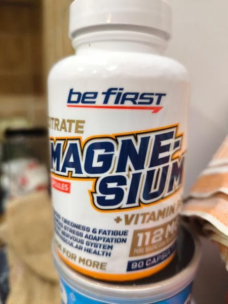 Be first Magnesium — фото из отзыва «Улучшенный состав с витамином В»