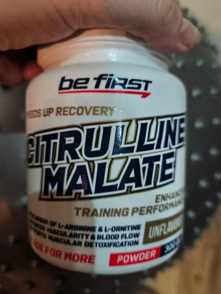 Be First Цитруллин Citrulline Malate Powder 300 гр — фото из отзыва «Еще куплю»