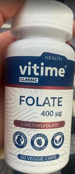 Vitime Classic Folate — фото из отзыва «Фолиевая кислота от Vitime»