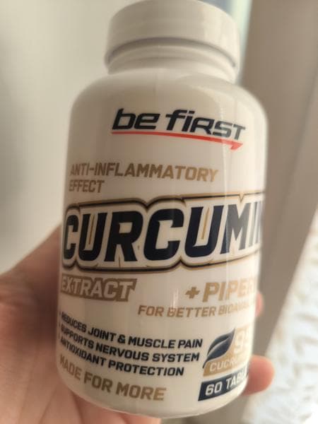 Be First Curcumin 60 таблеток — фото из отзыва «Много полезных свойств у этого продукта.»