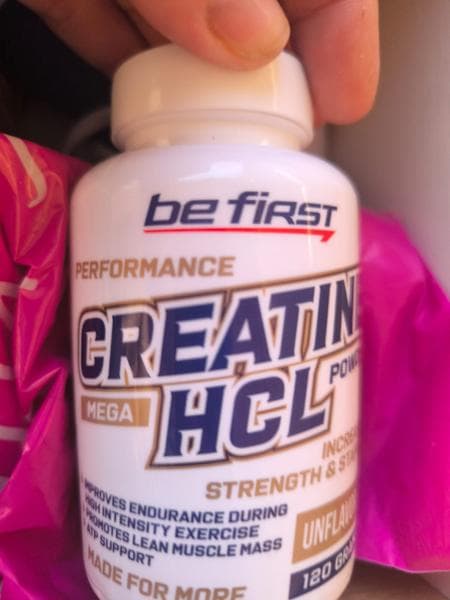Be First Creatine HCL 90 капсул — фото из отзыва «Не хуже более дорогих вариантов»