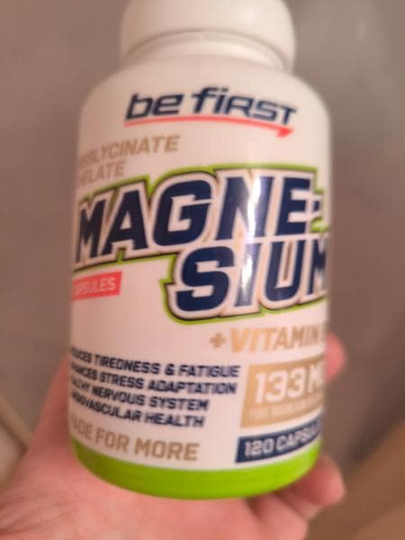 Be first Magnesium — фото из отзыва «Доволен добавкой»