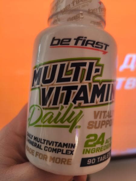 Be First Multivitamin Daily 90 таблеток — фото из отзыва «Покупаю несколько лет»