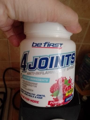 Be First 4joints Powder — фото из отзыва «Хороший и полезный продукт для суставов.»