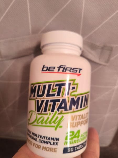 Be First Multivitamin Daily 90 таблеток — фото из отзыва «Полноценный состав»