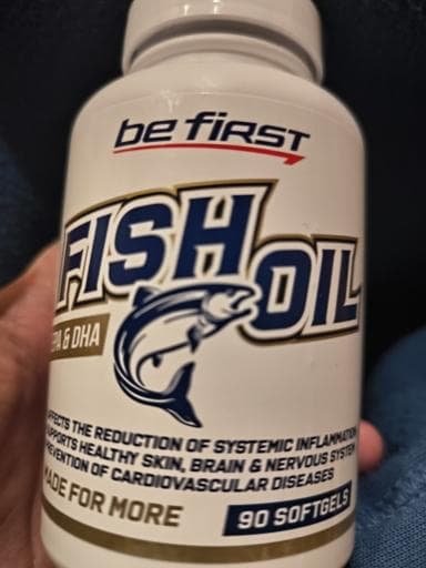 Be first fish oil — фото из отзыва «Качественный, полезный жир.»