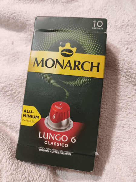 Капсульный кофе Jacobs LUNGO 6 CLASSICO — фото из отзыва «Бесподобный, нежный вкус кофе Монарх Lungo Classico 6»