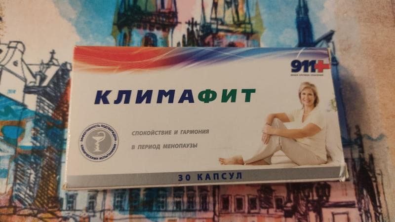 Климафит 911 — фото из отзыва «Климафит при климаксе помогает!» (1 из 2)