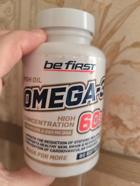 Be first omega 3 — фото из отзыва «Мне понравилась добавка, еще куплю»