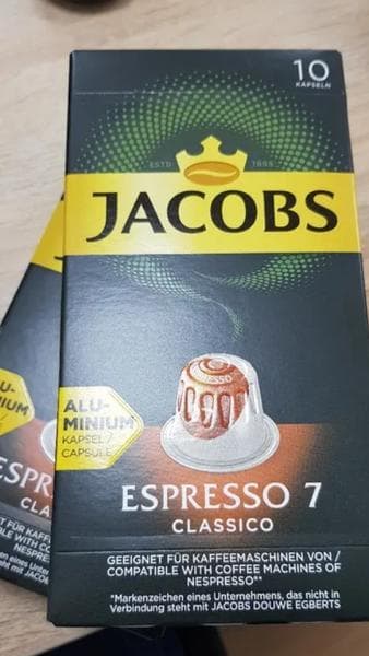Кофе в капсулах Jacobs Espresso #7 Classico — фото из отзыва «Люблю теперь варить кофе из капсул. Получается довольно быст»