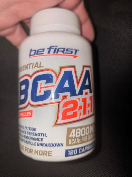 Be First BCAA Capsules, 120 капсул — фото из отзыва «В капсулах»