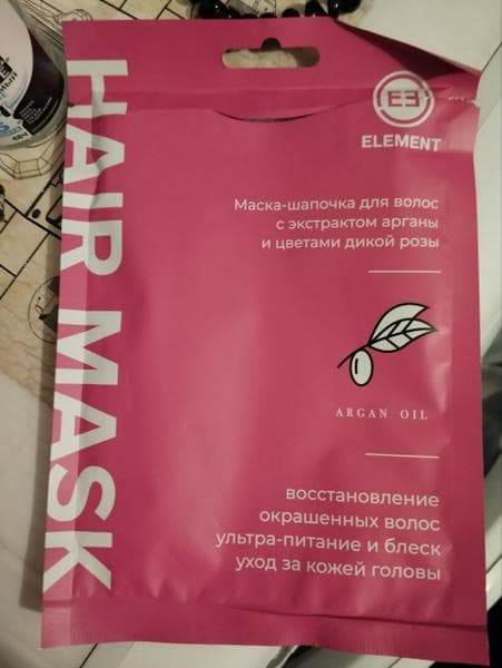 Маска для волос Element для волос с экстрактом арганы — фото из отзыва «Маска-квест, но пахнет приятно» (1 из 4)