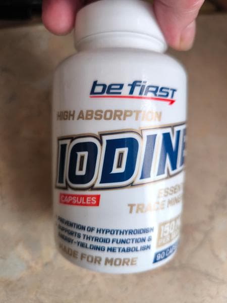 Be first Iodine — фото из отзыва «Хорошая поддержка организма»