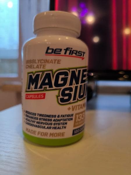 Be first Magnesium — фото из отзыва «Отличный препарат»