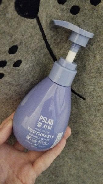 Зубная паста PS.LAB Toothpaste Anti-Stain Double White — фото из отзыва «Звезды больше за упаковку, чем за эффект»
