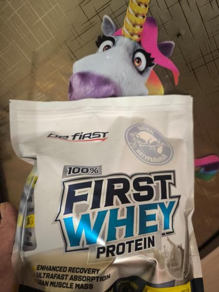 Be First First Whey Instant Сывороточный протеин — фото из отзыва «Отличный протеин!»
