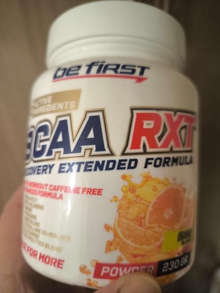 Be First BCAA RXT Powder 230 гр — фото из отзыва «Качественный бцаа!»