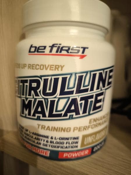 Be First Цитруллин Citrulline Malate Capsules 120 — фото из отзыва «Мне очень понравился эффект!»