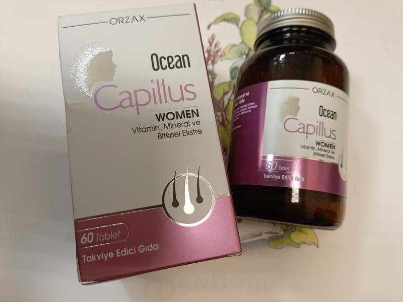 Ocean Capillus Women — фото из отзыва «Очень эффективный витаминный комплекс для укрепления волос, » (1 из 3)