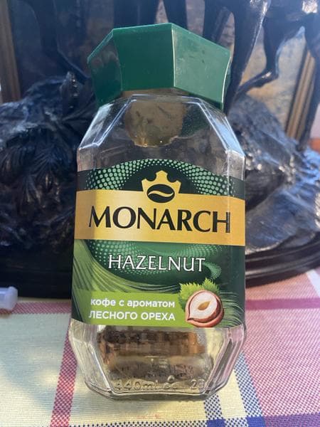 Кофе Monarch Hazelnut с ароматом лесного ореха — фото из отзыва «Яркий ароматный кофе»