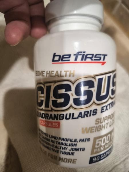 Be First Cissus Quadrangularis Extract 90 капсул — фото из отзыва «Эффект проявляется постепенно»