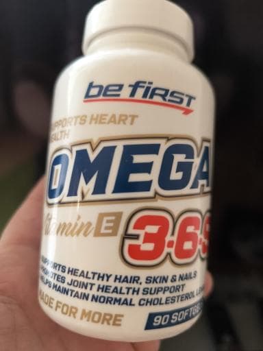 Be first omega 3 — фото из отзыва «Хорошая омега, советую к покупке!»