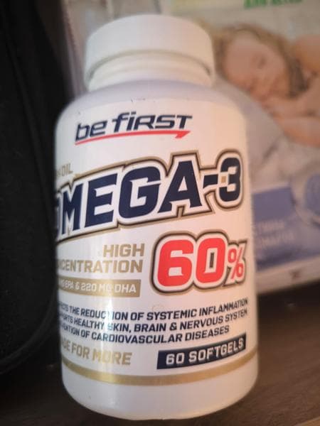 Be first omega 3 — фото из отзыва «Мне подошла эт Омега»