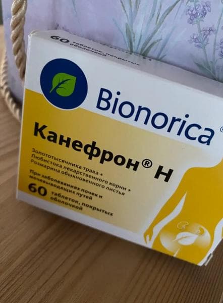 Таблетки Канефрон Н Бионорика — фото из отзыва «И правда помогло при цистите. Хотя пришлось пропить долго»