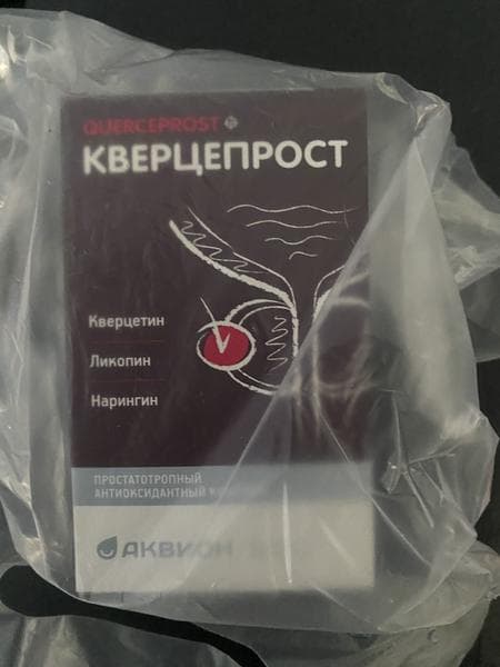 Капсулы Кверцепрост от Аквион — фото из отзыва «Вернул себе здоровье»