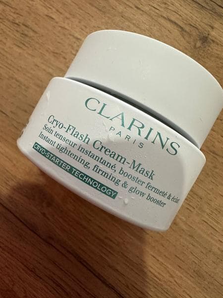 Маска для лица Clarins Cryo-Flash Cream Mask — фото из отзыва «Храню в холодильнике_) классная маска» (1 из 2)