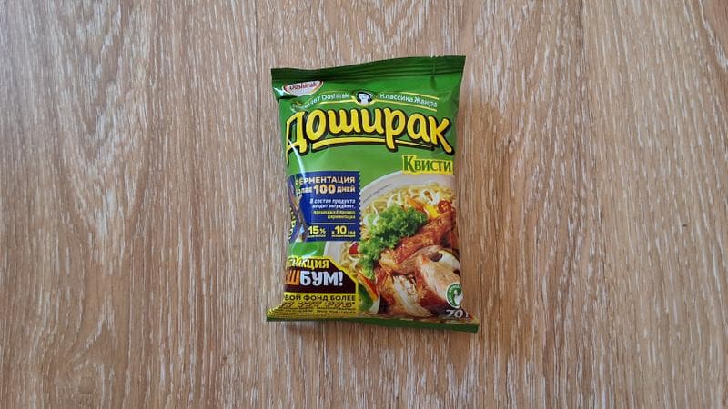 Лапша "Доширак Квисти" со вкусом курицы — фото из отзыва «Быстро приготовленный обед⌛️» (1 из 3)
