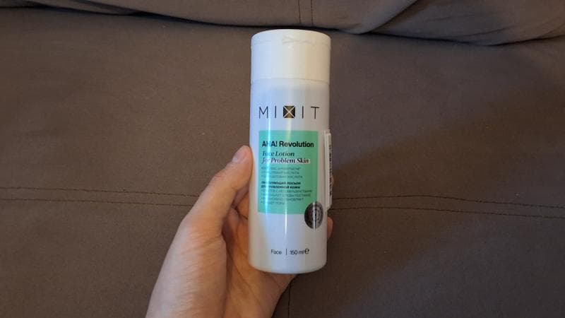 Лосьон для лица MIXIT AHA Revolution — фото из отзыва «Лосьон, который преобразит вашу кожу!» (3 из 4)