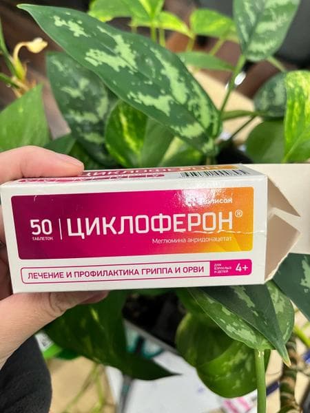 Циклоферон (таблетки) противовирусный препарат (CYCLOFERON) — фото из отзыва «Выручает всю семью» (1 из 2)