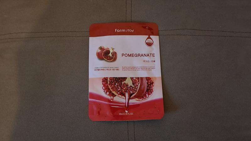 Маска для лица Farm Stay Pomegranate — фото из отзыва «Прекрасная маска для вашей кожи лица! 👍» (1 из 3)