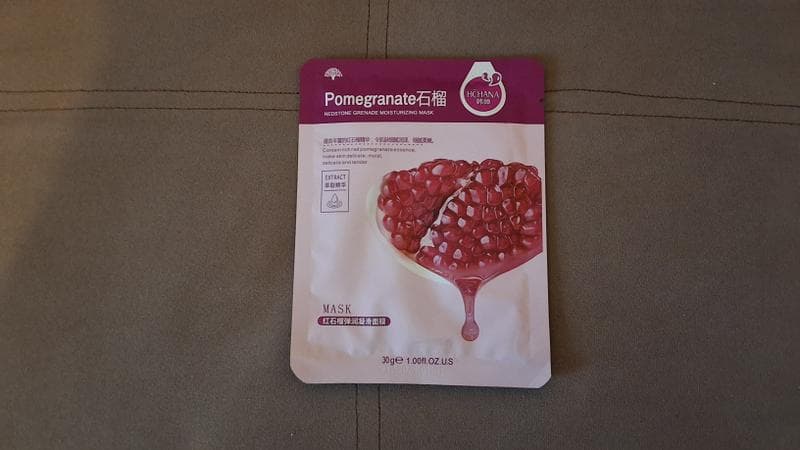 Маска для лица HCHANA Pomegranate — фото из отзыва «Маска, которую можно покупать вечно🤤» (1 из 3)