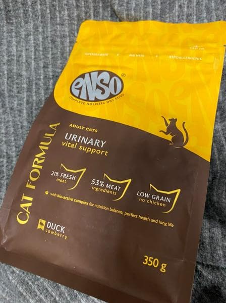 ENSO Cat Formula Urinary сухой корм для кошек — фото из отзыва «Хороший корм для профилактики МКБ» (2 из 3)