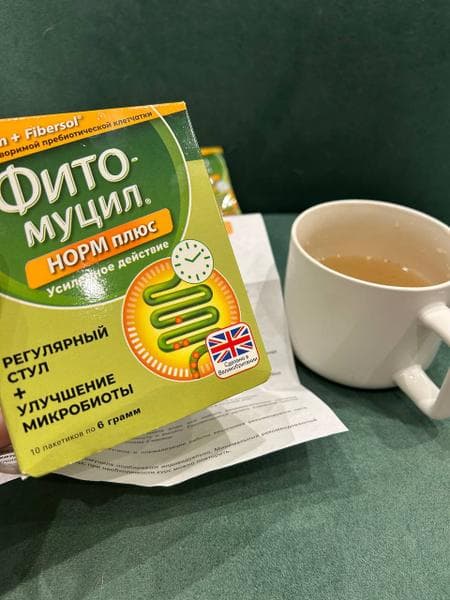 Фитомуцил Норм Плюс (Phytomucil Norm Plus) — фото из отзыва «От запоров на нервной почве»