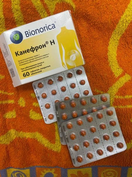 Таблетки Канефрон Н Бионорика — фото из отзыва «Попробовала какой-то препарат, но в итоге пришла к Канефрону»