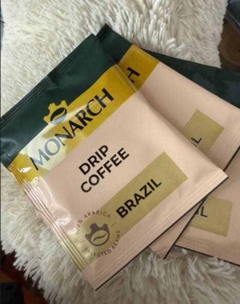 Кофе monarch drip coffee brazil — фото из отзыва «Покупка полезная и по приемлемой цене»
