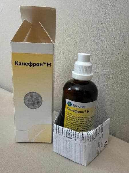 Канефрон Н капли 100мл — фото из отзыва «Эффективный препарат от цистита разрешенный беременным»