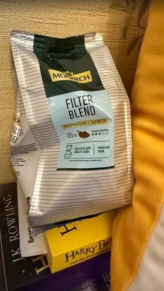 MONARCH FILTER BLEND — фото из отзыва «Крупный помол кофе оказался удобен для заваривания привычным»