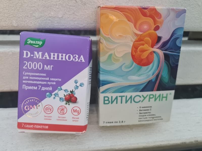 Д-манноза суперкомплекс от Эвалар — фото из отзыва «Палочка-выручалочка при цистите» (2 из 3)
