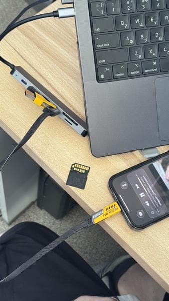 USB разветвитель WALKER (переходник для type-c) — фото из отзыва «Многофункциональный разветвитель разъема type-c» (1 из 4)